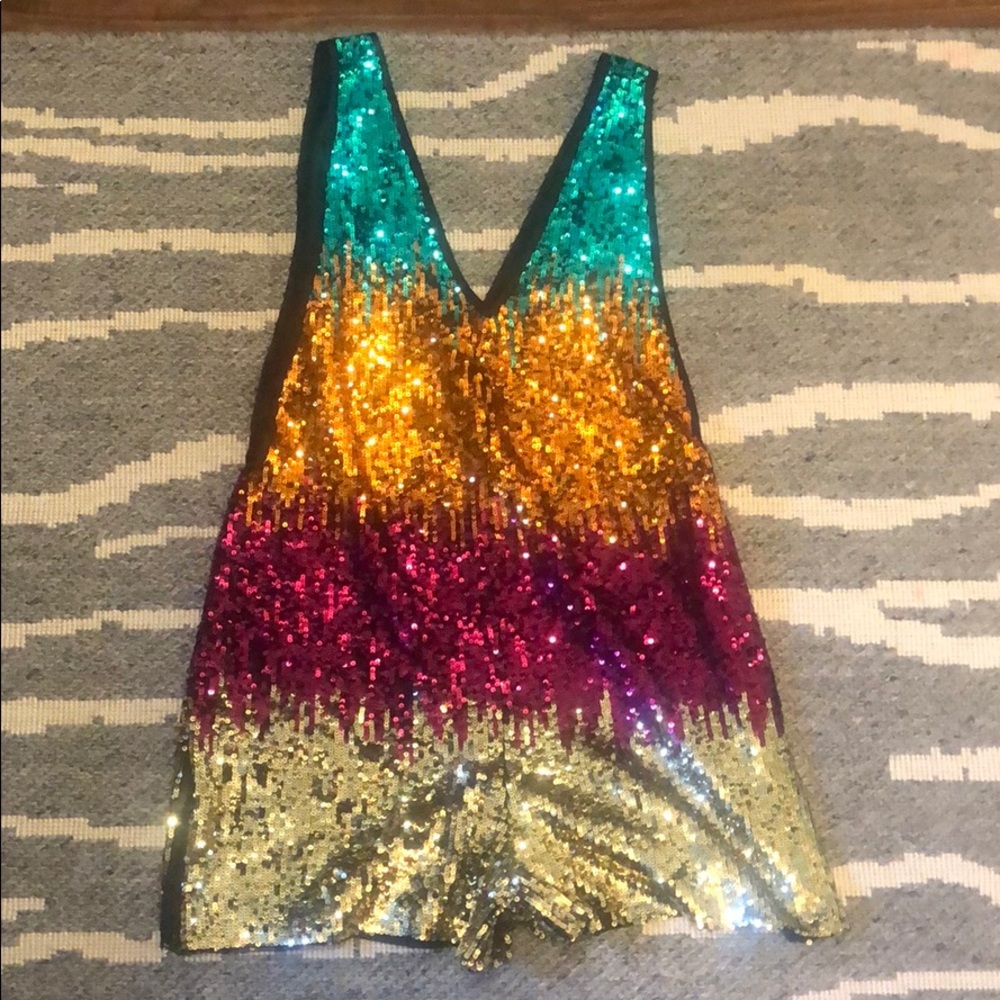 Top shop sequin jumper